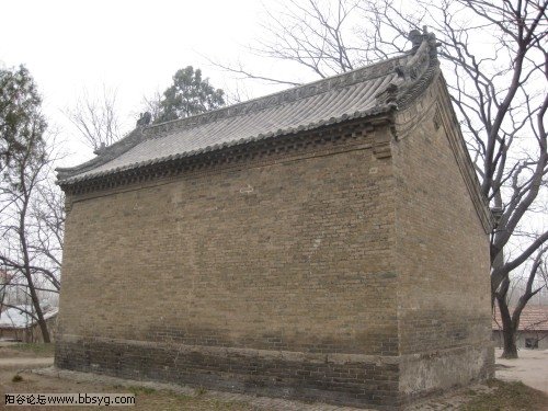 景阳冈建筑。具体拍摄日期未记载。